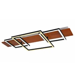 Chariska LED Plafondlamp Ø95 Wood/Black - Lucande - Koop Online 9 Chariska LED Plafondlamp Ø95 Wood/Black - Lucande - Koop Online -Lucande 4251911747485 4