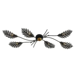 Aparas Plafondlamp Black/Gold - Lucande - Koop Online -Lucande 4251911752267 3