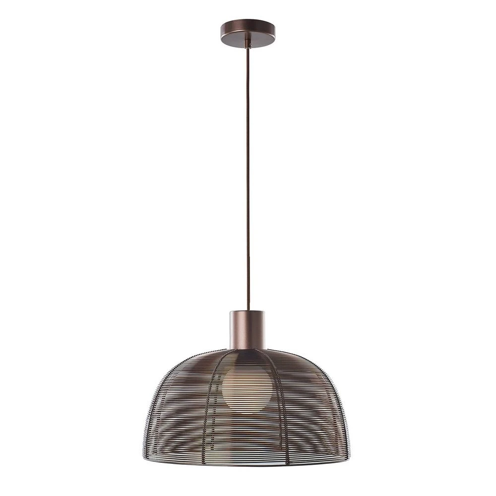 Biljana Hanglamp Ø38 Brown - Lucande - Koop Online 6 Biljana Hanglamp Ø38 Brown - Lucande - Koop Online - Afbeelding 4