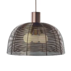 Biljana Hanglamp Ø50 Brown - Lucande - Koop Online