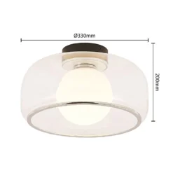 Tellima LED Plafondlamp Clear - Lucande - Koop Online -Lucande 4251911754360 4