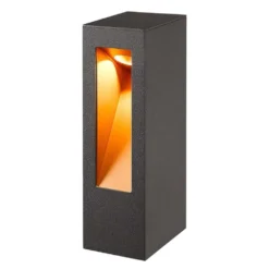 Jenke Buiten Tuinlamp Graphite/Matt Gold - Lucande - Koop Online